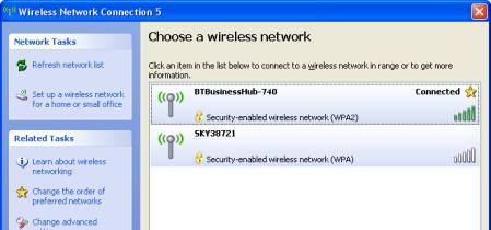 Wireless Network Connected